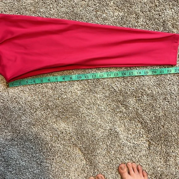 NWOT Girlfriend collective hot pink high rise compressive leggings SIZE SMALL - Picture 5 of 5